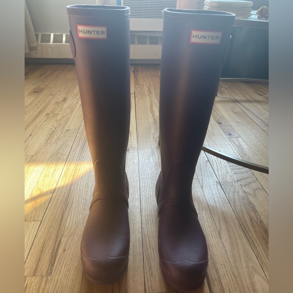 Hunter rain boots